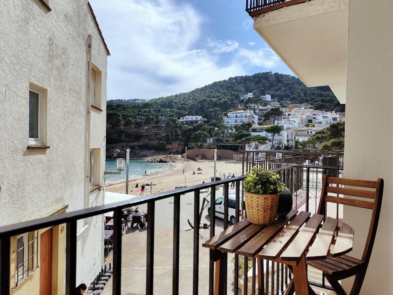 Tamariu Beach 1: Beachfront Wifi Up To 6 Ppl Exterior foto