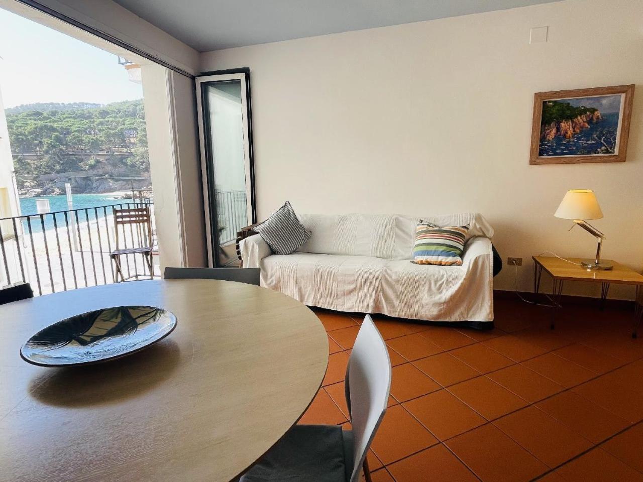 Tamariu Beach 1: Beachfront Wifi Up To 6 Ppl Exterior foto