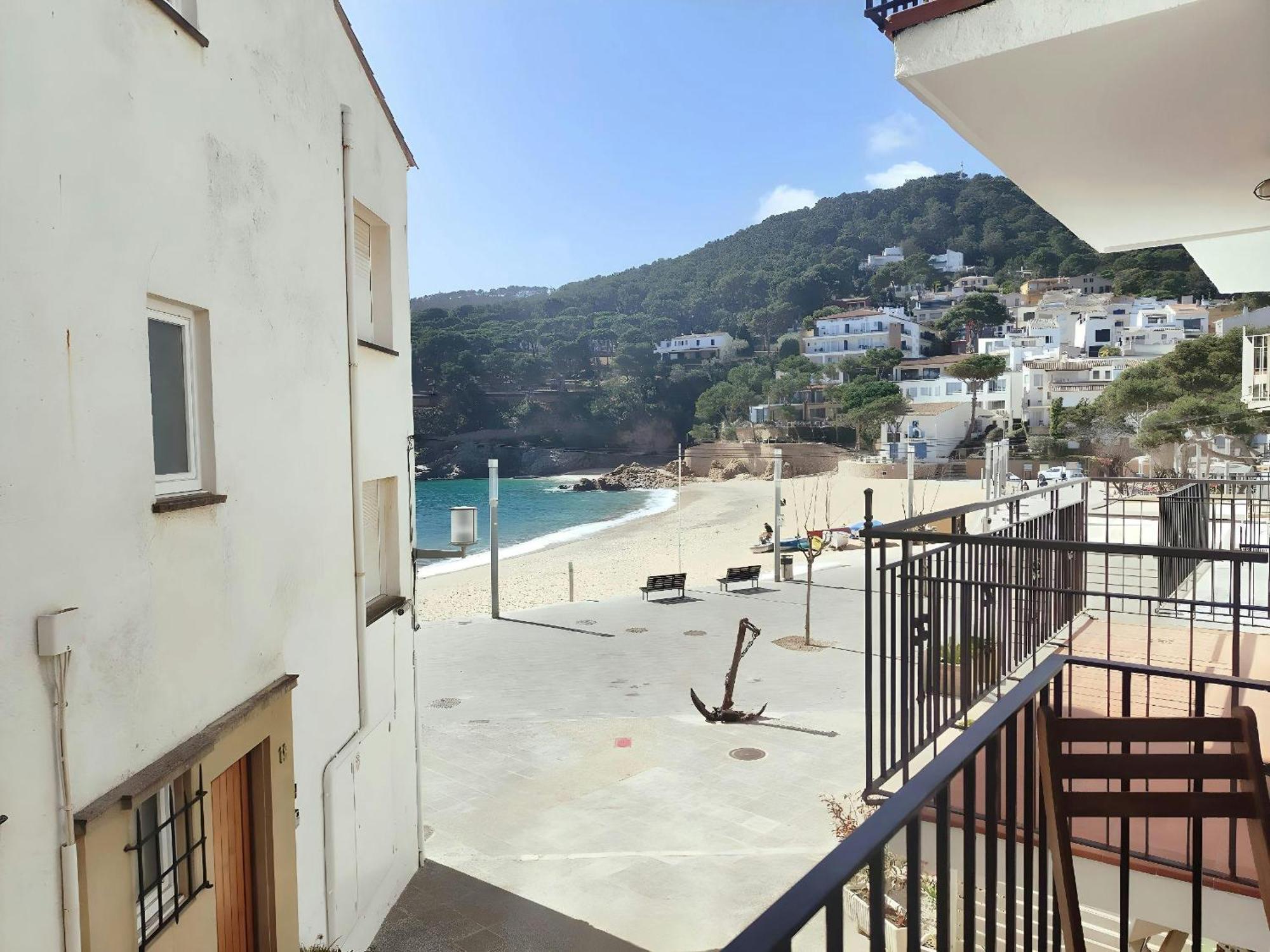 Tamariu Beach 1: Beachfront Wifi Up To 6 Ppl Exterior foto