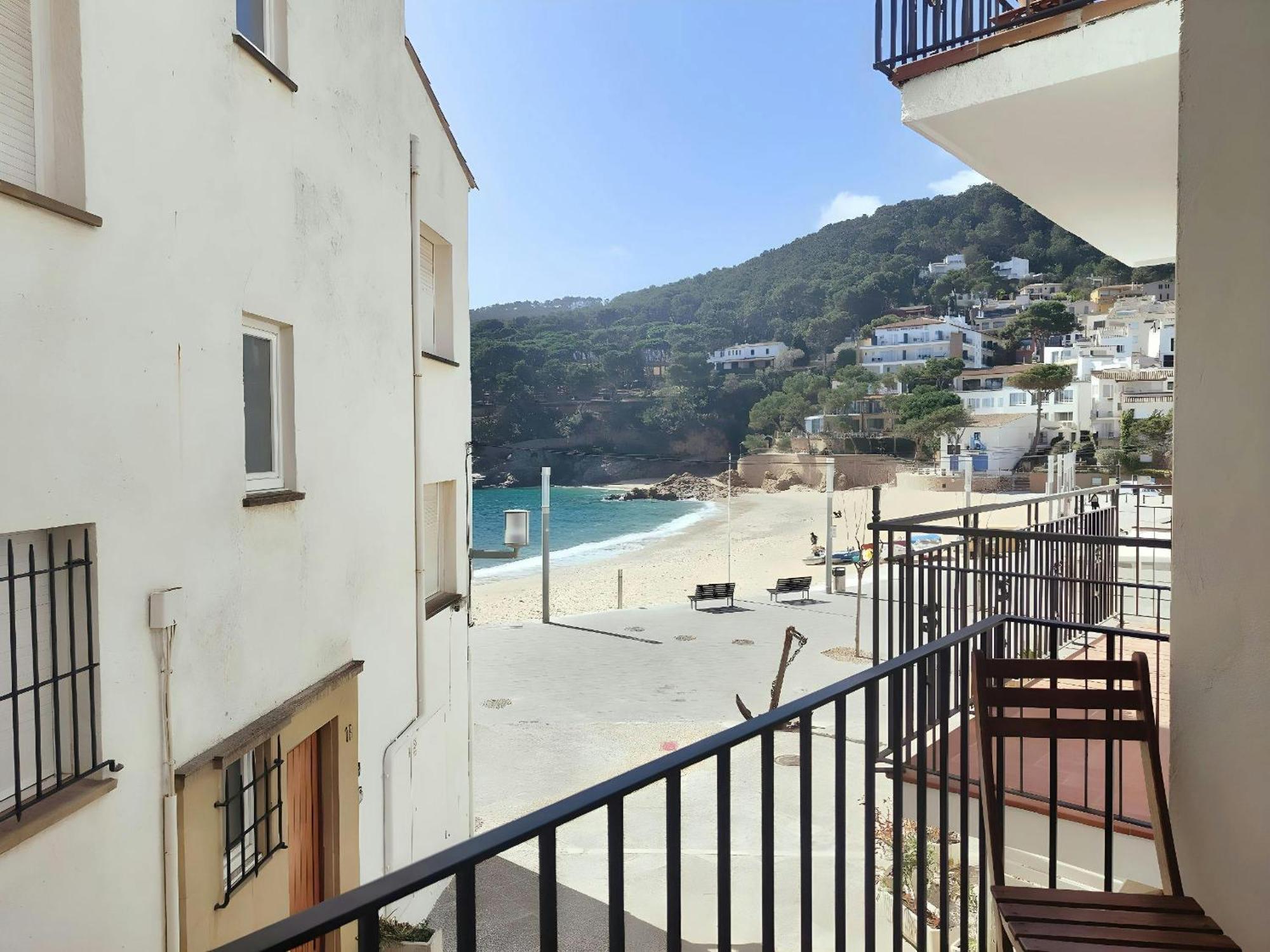 Tamariu Beach 1: Beachfront Wifi Up To 6 Ppl Exterior foto