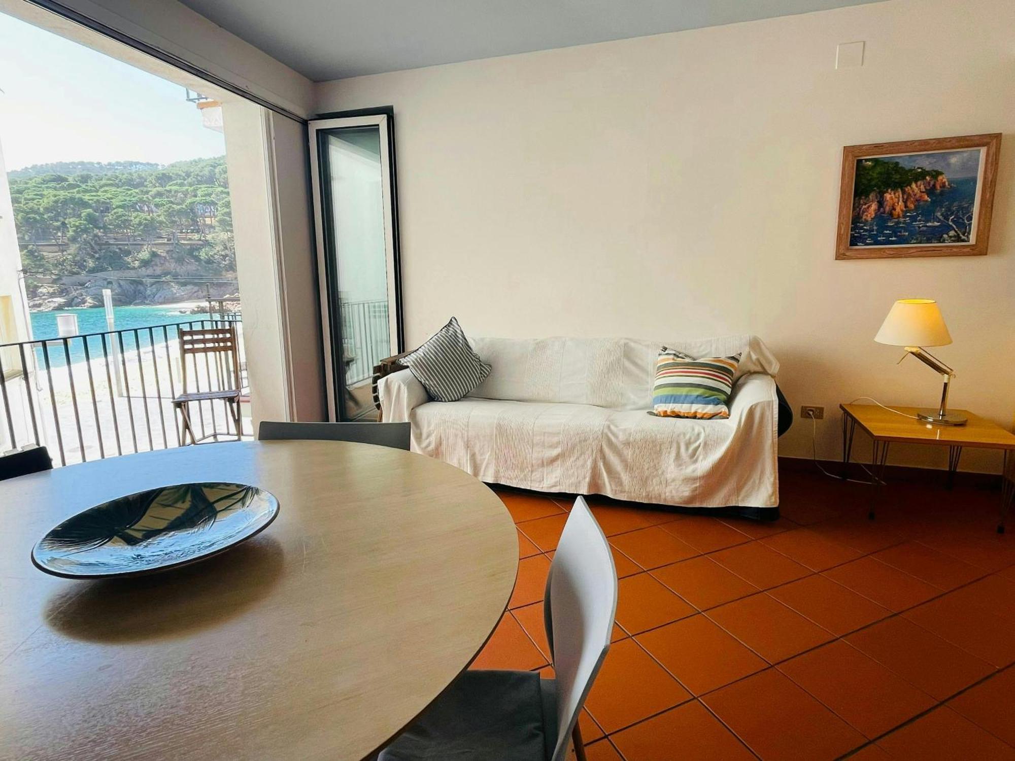Tamariu Beach 1: Beachfront Wifi Up To 6 Ppl Exterior foto
